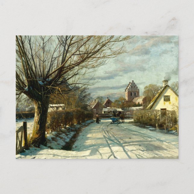 Carte Postale Hoje Taastrup, Hors Copenhague (Devant)