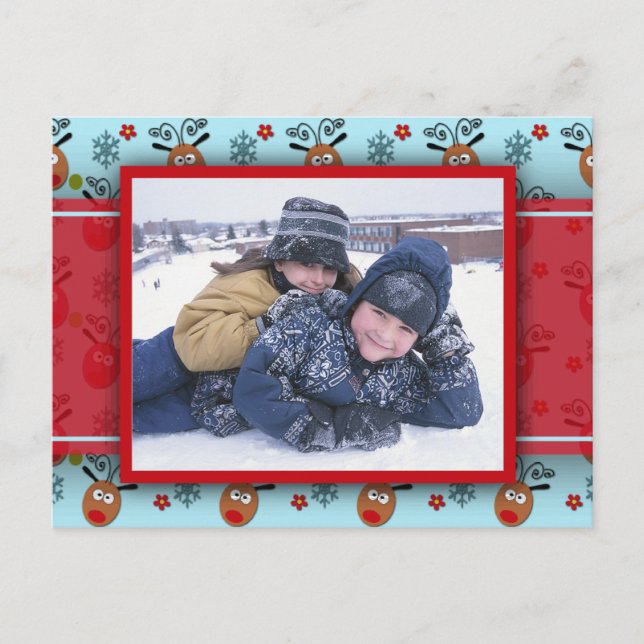 Carte postale Holiday Photo (Devant)