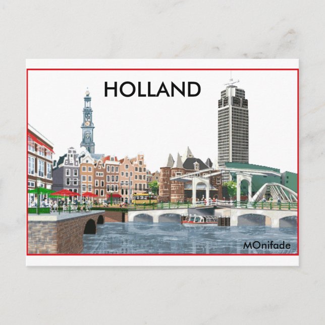CARTE POSTALE HOLLAND (Devant)