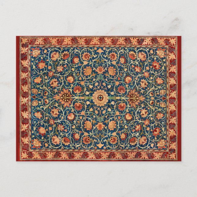 Carte Postale Holland Park Design (par William Morris) (Devant)