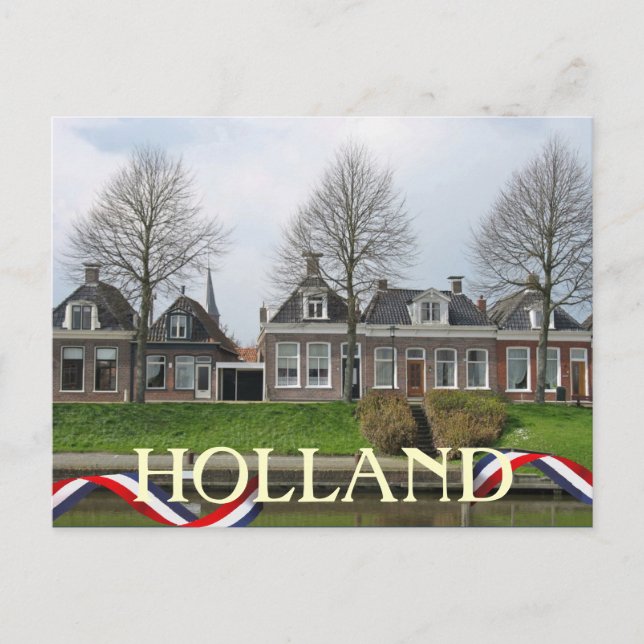 Carte postale Holland Village (Devant)