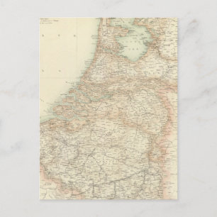 Carte Postale Hollande et Belgique 3