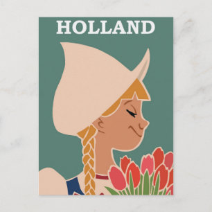 Carte Postale Hollande Travel