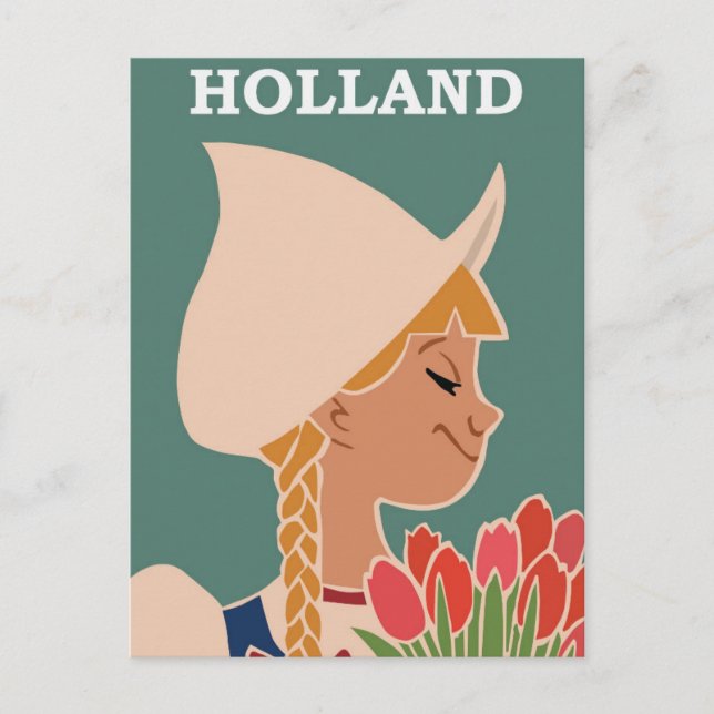 Carte Postale Hollande Travel (Devant)