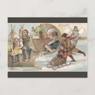 Carte Postale Hollande vintage