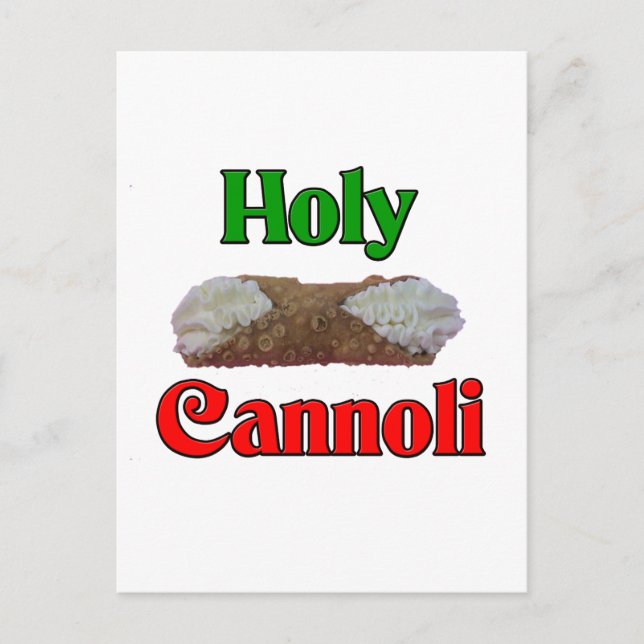 Carte Postale Holly Cannoli (Devant)