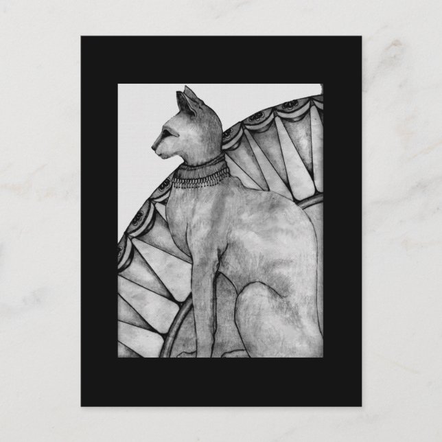 Carte postale Holly Cat (Devant)