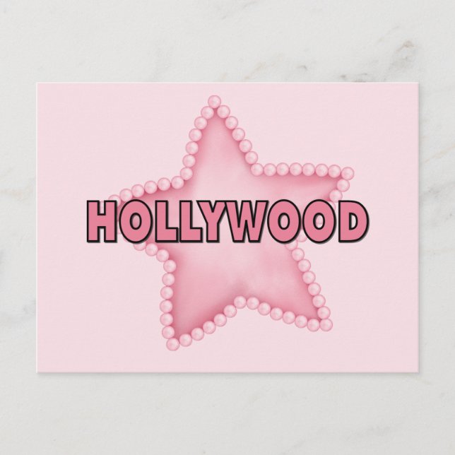 Carte Postale Hollywood (Devant)