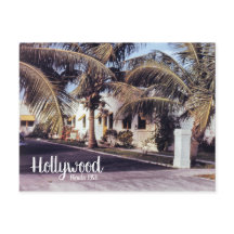Hollywood Florida Retro Voyage Image Tropical Home