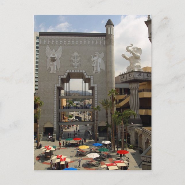 Carte Postale Hollywood Highland Shopping Centre À Los Angeles (Devant)