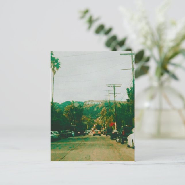 Carte Postale Hollywood Hills (Debout devant)