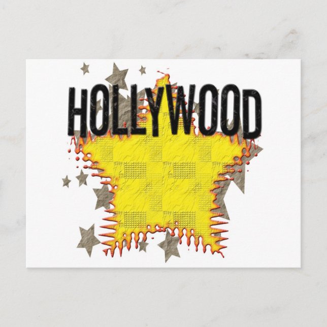 Carte postale hollywoodienne ! (Devant)