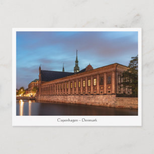 Carte Postale Holmens Church Copenhagen Danemark