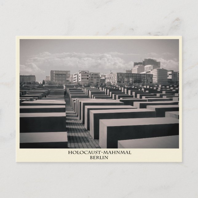 Carte Postale Holocaust-Mahnmal Berlin (Devant)