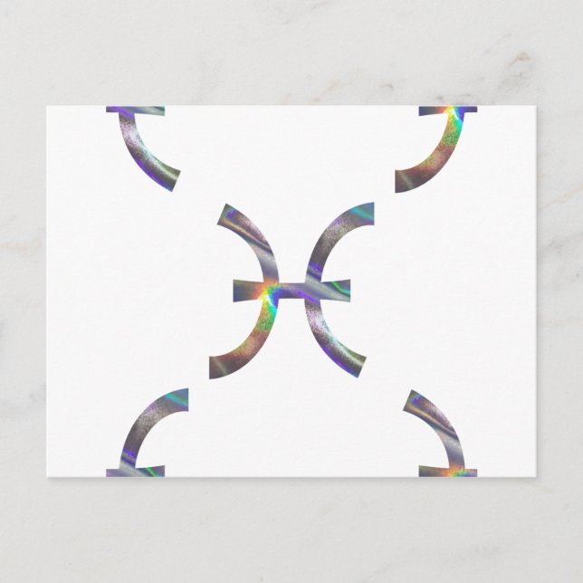 Carte Postale hologramme (Devant)