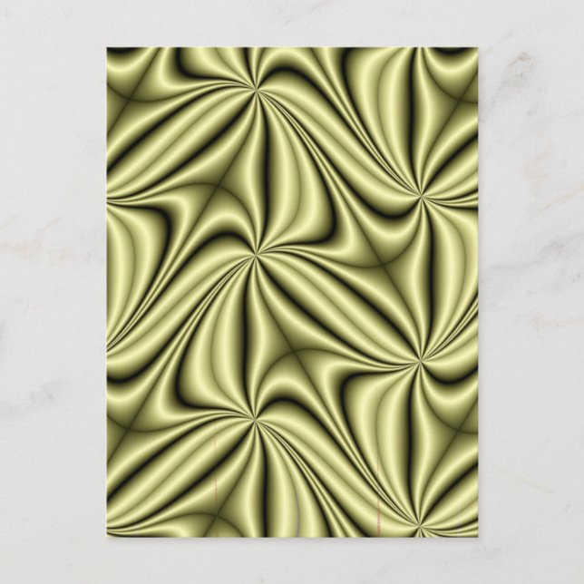 Carte Postale Hologramme de ruée vers l'or fragile (Devant)