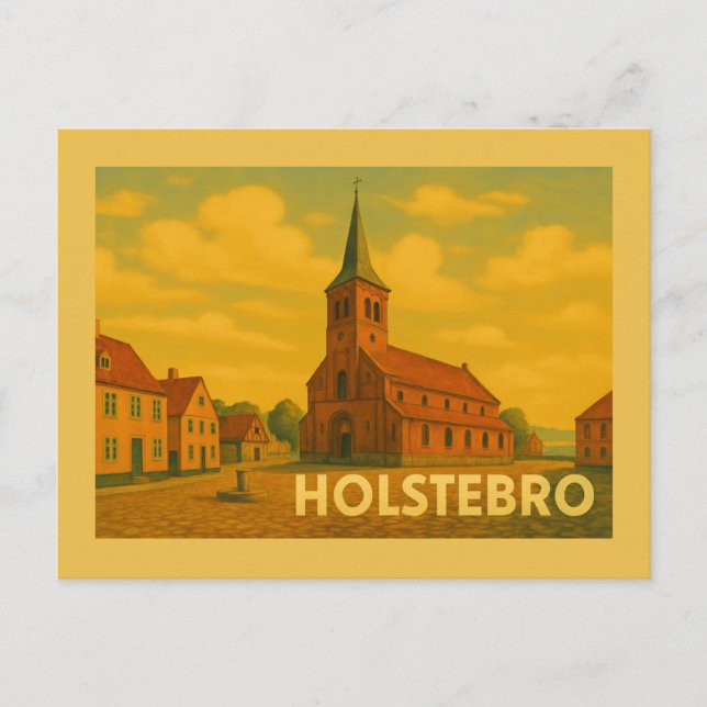 Carte Postale Holstebro Denmark Giacometti (Devant)