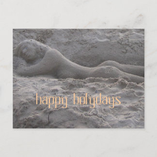 Carte Postale holydays heureux