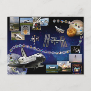 Carte Postale Hommage à Atlantis