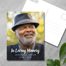 Hommage photographique funéraire