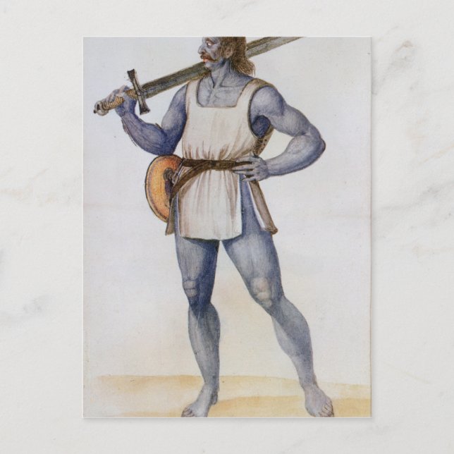 Carte Postale Homme britannique (Devant)