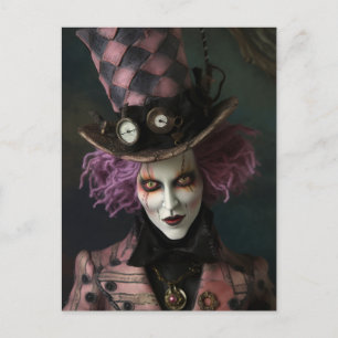 Carte Postale Homme Imaginaire Mad Steampunk