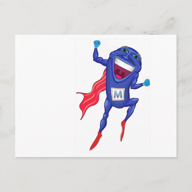 Carte Postale Homme Mitochondrie (Devant)