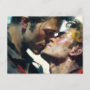 Carte Postale Hommes amoureux