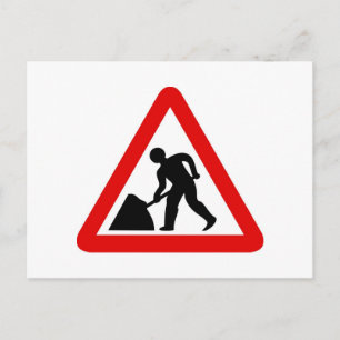 Carte Postale Hommes au travail