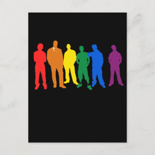 Carte Postale HOMMES gay pride
