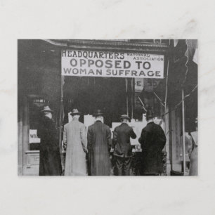 Carte Postale Hommes vieux en colère - Vintage