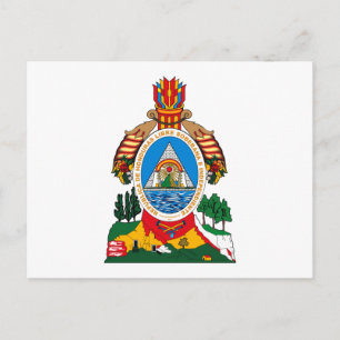 Carte postale Honduras Armoiries