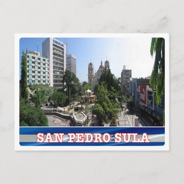 Carte Postale Honduras - San Pedro Sula - (Devant)