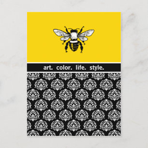 Carte Postale Honey Bee Custom