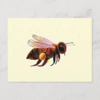 Honey Bee Flying