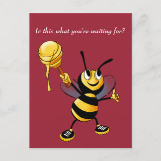 Carte postale Honeybee Rosh HaShana