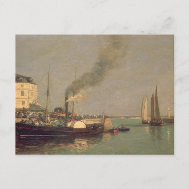 Carte Postale Honfleur. La Jetee, 1854-57 (Devant)