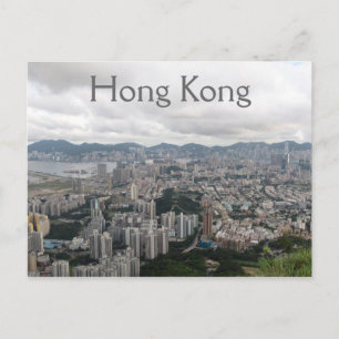 Carte Postale Hong Kong, Chine