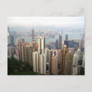 Carte Postale Hong Kong depuis le sommet
