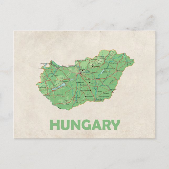 Carte postale Hongrie (Devant)