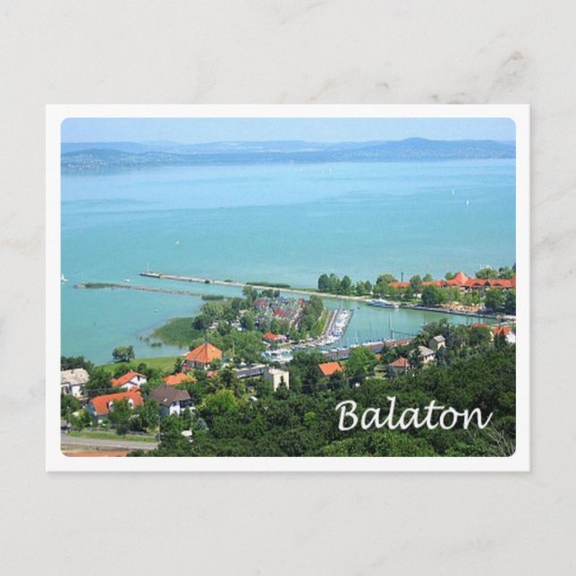 Carte Postale Hongrie - Balaton - (Devant)