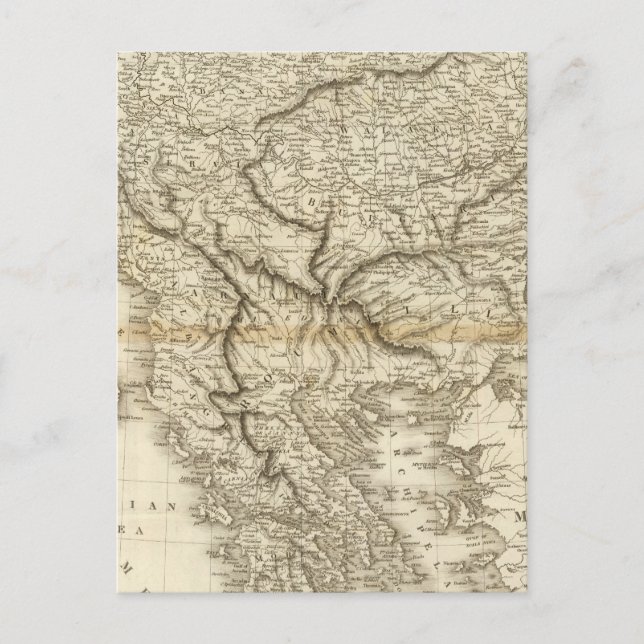 Carte Postale Hongrie, Turquie européenne (Devant)