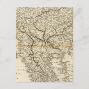 Carte Postale Hongrie, Turquie européenne