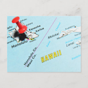 Carte Postale Honolulu, Hawaii