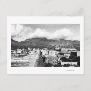 Carte Postale Honolulu, Hawaii City Vue depuis la tour Aloha
