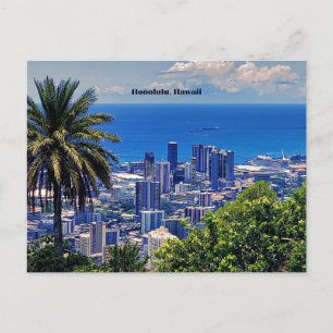 Carte Postale Honolulu, Oahu, Hawaii