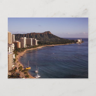 Carte postale Honolulu Skyline