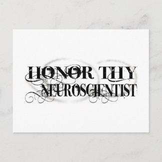 Carte Postale Honor Tho Neuroscientifique