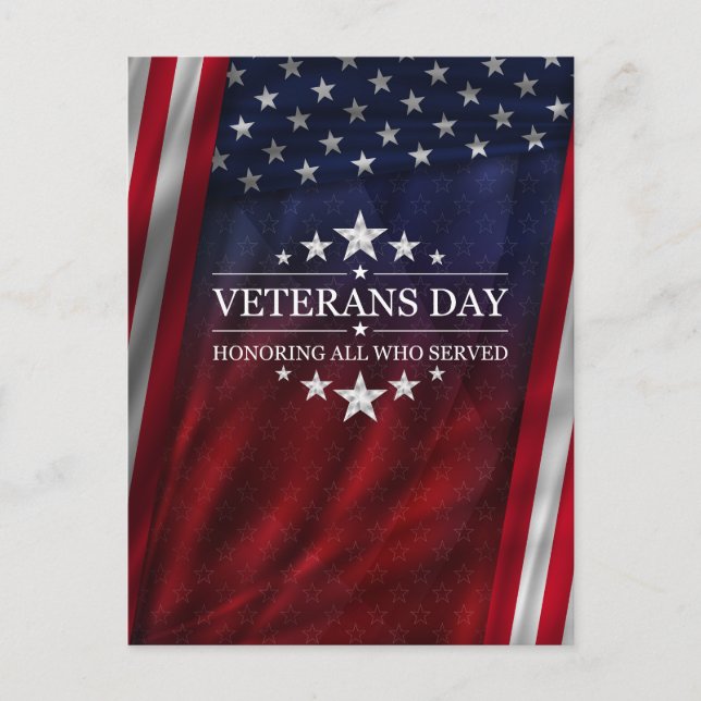 Carte Postale Honorez ceux qui ont servi (Devant)