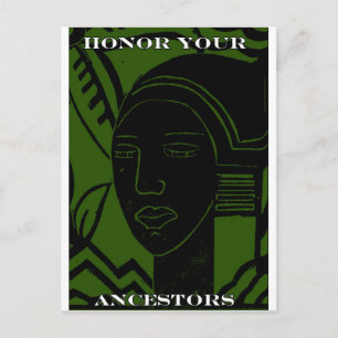 CARTE POSTALE "HONOREZ VOS ANCÊTRES"